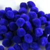 Pompones 25mm Azul Rey 100 piezas