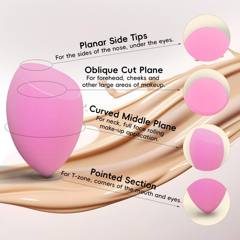 HMIEPRS 14 Piece Makeup Brush Set, Professional Make Up Brush