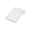 Marketing Holders Slant Back Acrylic Table Sign Holder, Frame 3.5"w
