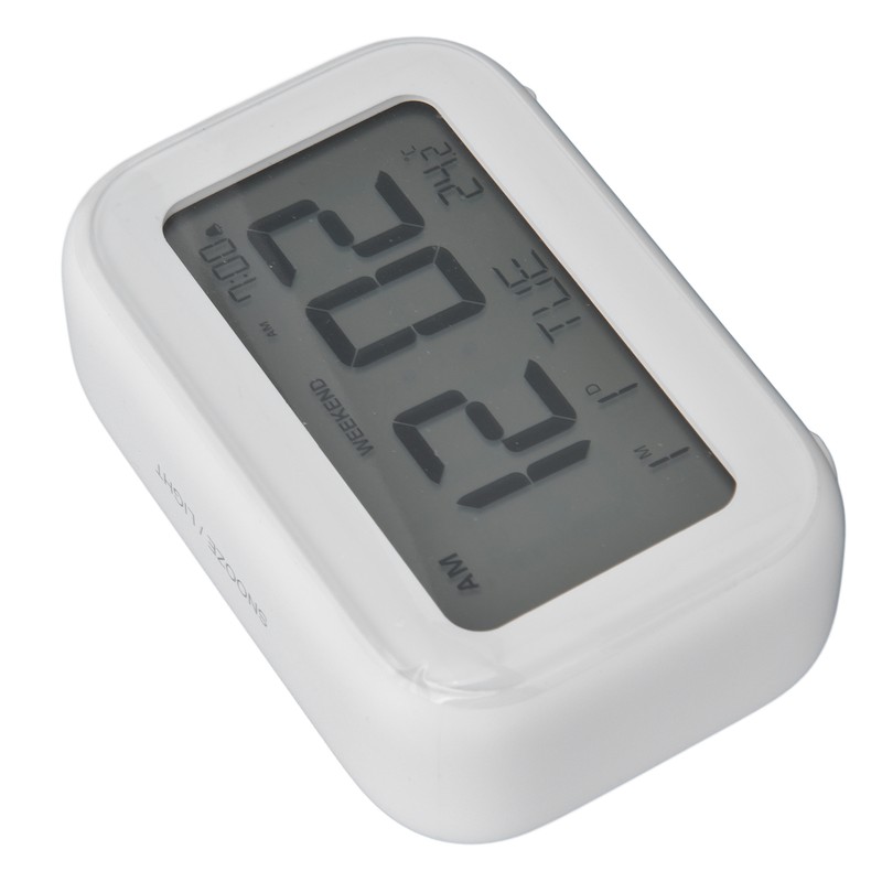 Mini Digital Alarm Clock with LCD Screen Snooze Function 12H