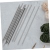 NUOBESTY 20Pcs Crochet Blocking Pins for Knitting Stainless Steel Rod