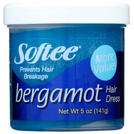 Softee Bergamot Hair Dressing Product, Blue, 5 Ounce