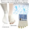 PUICK 3 Pairs Silk, Five Toe Socks, No Heels, Half