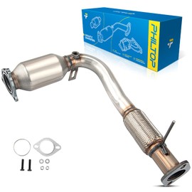 High Flow Catalytic Converter Fit for 2010-2014 Equinox/Terrain 2.4L，2012-2015 Captiva Sport 2.4L Direct-Fit Stainless Steel Catalytic Converter OE 644015