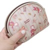 Curious George [Cosmetic Pouch] Embroidered Shell Pouch/Snack