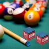 CATOR Set of 6 professional billiard chalks, billiard accessories, chalk,