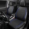 CAR PASS Universal FIT Piping Leather Car Seat Cover, for