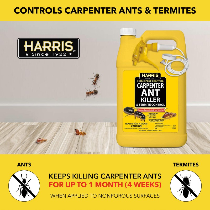 Harris Carpenter Ant Killer & Termite Control Treatment, Kills On