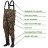 FROGG TOGGS Men's Standard Rana II PVC Bootfoot Camo Chest