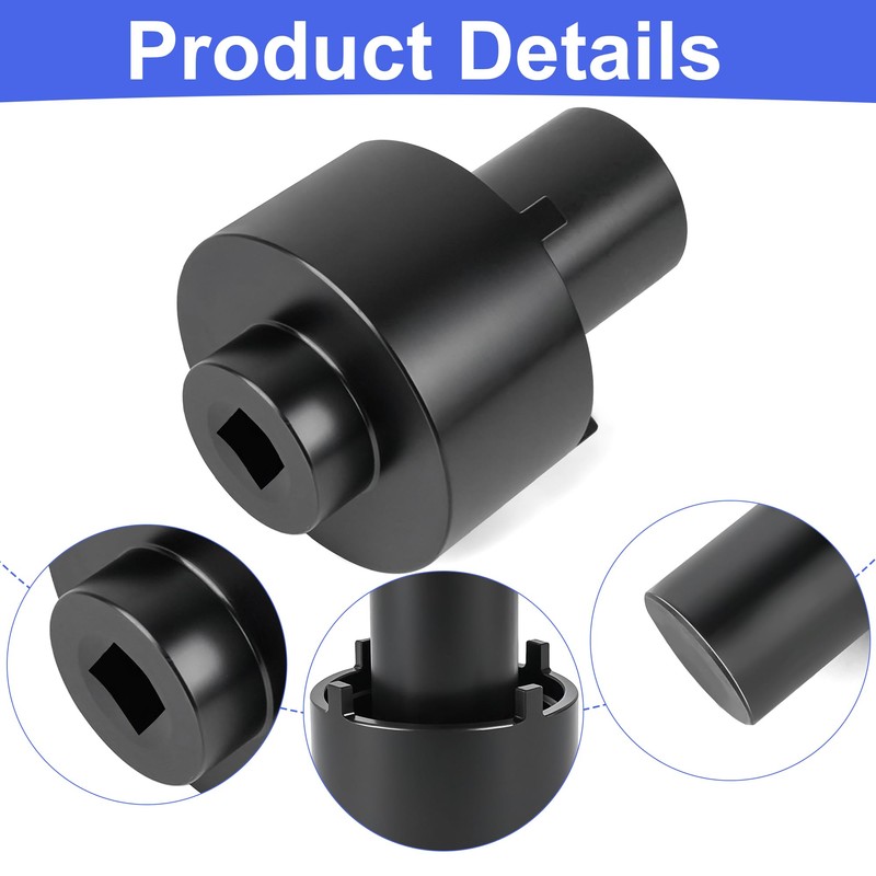 Outopakkle Rear Axle Hub Bearing Spindle Lock Nut Socket Wrench