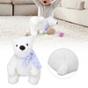 White Bear Stuffed Baby Soft Comfortable Cream Animal Plush Sleep