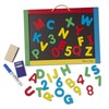 Melissa & Doug 145 Magnetic Chalkboard and Dry-Erase Board with