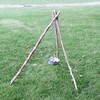Yuzita Camping Tripod Board: Turns Branches Into Campfire Tripod, Stainless