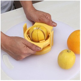 bingxqiso 1PC Lemon & Lime Wedge Slicer Cutter to Garnish Food Lemon Splitter Fruit Slicer Apple Separator Orange Cutter Enjoy Slices of Lemon and Lime Wedges in Seconds