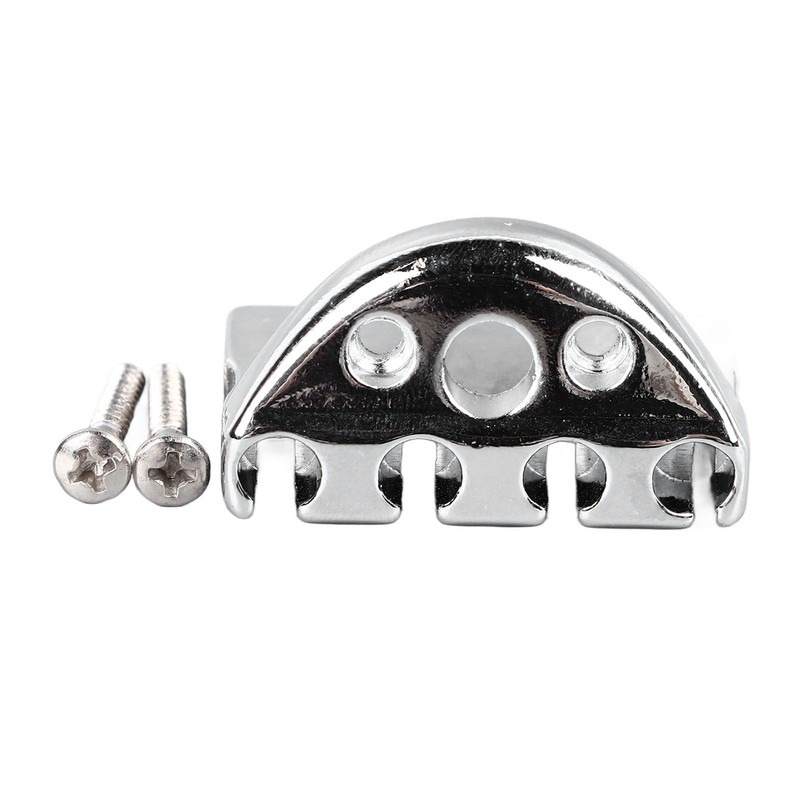 Headless Bass String Lock Metal Portable Bass String Locking Nut