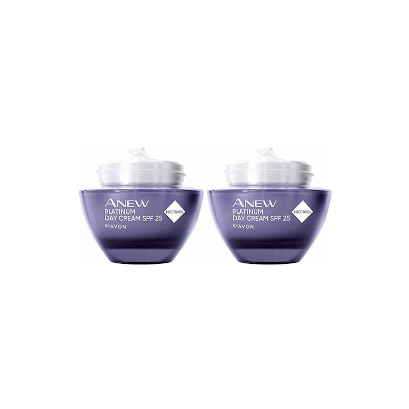 Pack of 2 Anew Platinum Day Replenishing Face Cream SPF25