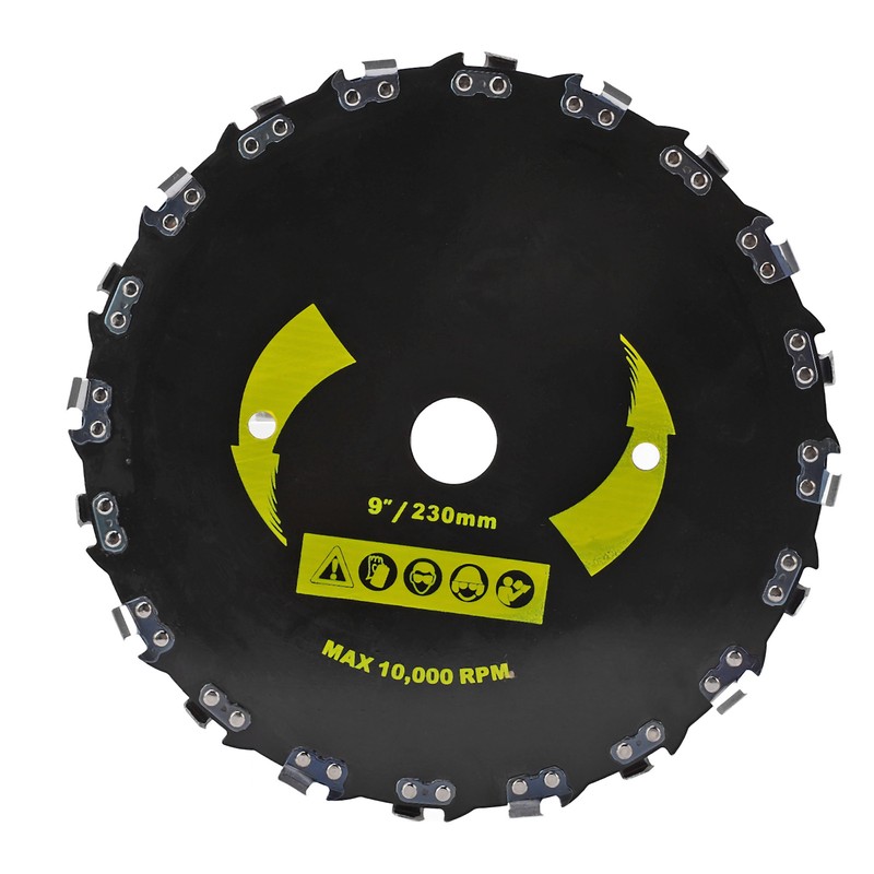 Right Angle Chain Disc Alloy Steel Blade Chainsaw Wheel Disc