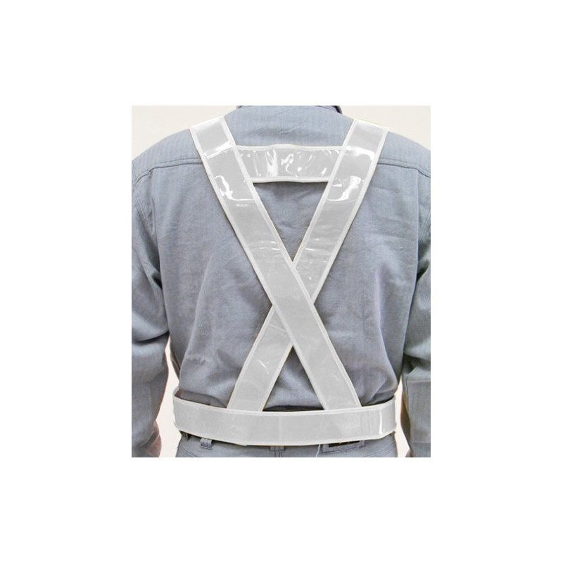 Mizukei 5920002 Yakutsu Taski Type Safety Vest, White, white