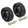 PATIKIL 4.6" Air Compressor Wheels, 2 Pack Universal Air Compressor