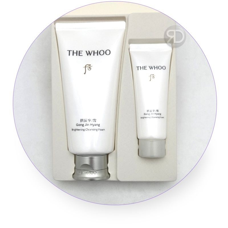 The Who Whoo Gongjinhyang Seol Brightening Cleansing Foam Special Set