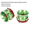 1 Pair NAB Hub Adapters Professional Polished Aluminum Reel to