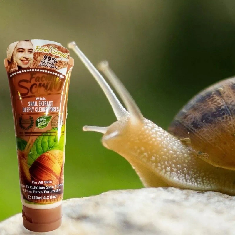 Wokali 6 Exfoliante Limpieza Facial Baba De Caracol 120ml