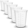 5pcs RE-GEN 400ml Plastic Multi-Purpose Graduated Liquid Mixing Measuring Cups