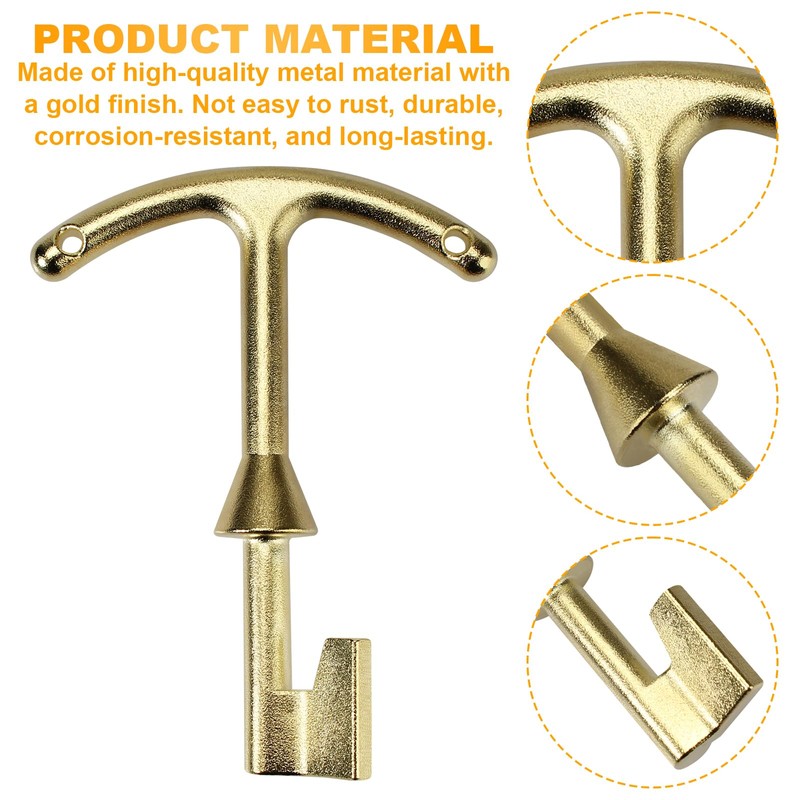 VIDABTE M07001 water meter key, Water Meter Box Key, Water