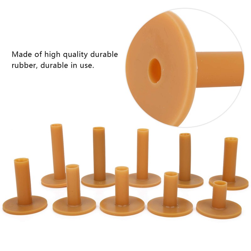 Rubber Golf Tees, Durable Golf Trainer Aid Tool, Driving Range