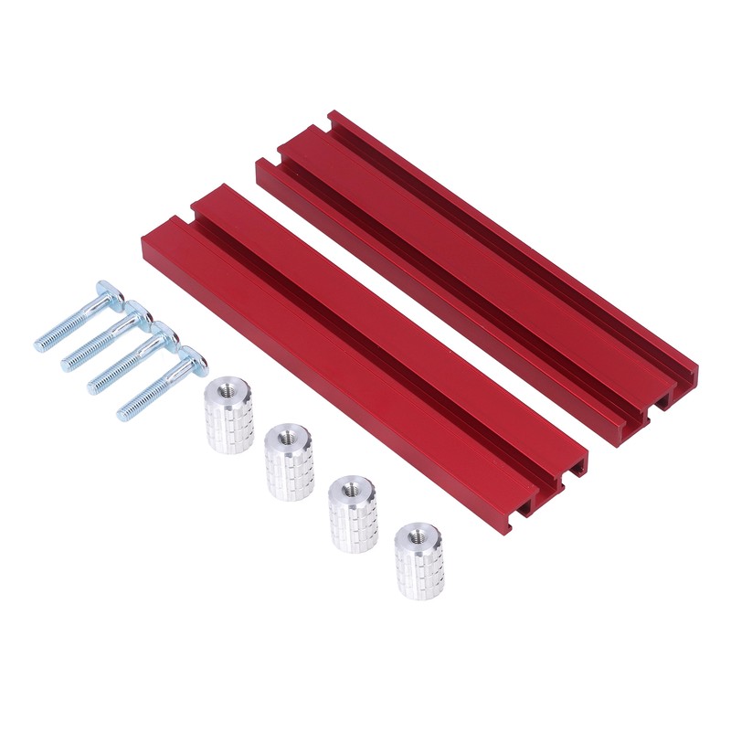 Woodworking Planing Stop Bench Dog Positioning Clamp Tool Set Kit