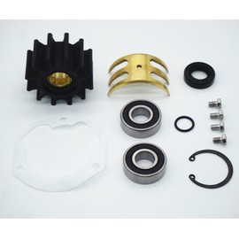 YBATUWU Raw Water Sea Pump Rebuild Kit With Cam Impeller Seal 3857794 3858847 for Volvo Penta OMC