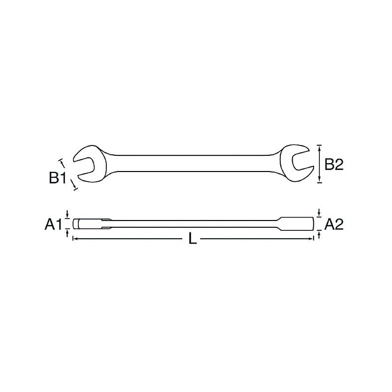Aston Martin Cygnet 14x17 Both mouth Spanner 31315