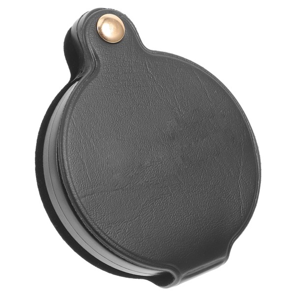 PACKOVE Portable Folding Magnifier 60MM Handheld Magnifying Glass for Jewelry