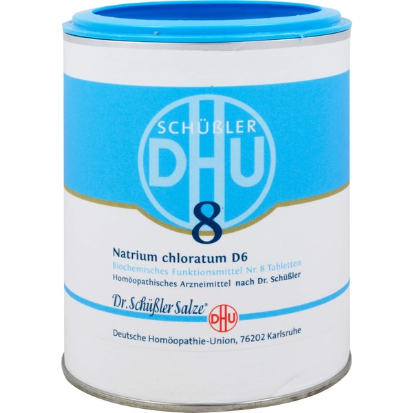 DHU Schüßler-Salz Nr. 8 Natrium chloratum D 6 Tabletten, 1000 pcs. Tablets
