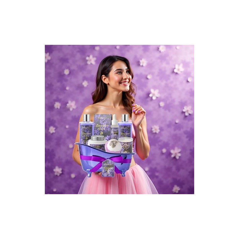 Regalos de cumpleaños para mujeres, kit de spa de lujo