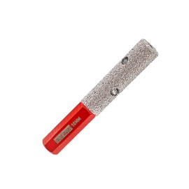 DT-DIATOOL Diamond Finger Milling Bit 10mm Hex Shank Enlarging Existing Holes of Porcelain Tile Marble Countertop Vacuum Brazed Diamond Grinding Bit