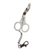Novelty Nurse Mini Utility Scissors with Clip and Chain -