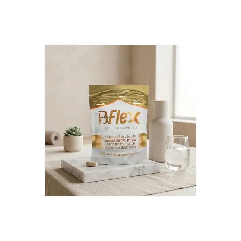 Vitaminas B Flex Energía Mental Y Física 30 Capsulas