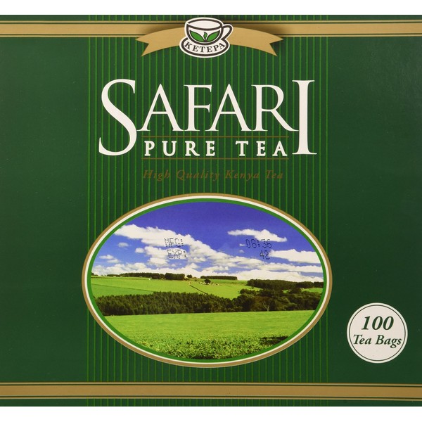 Safari Pure Kenya Tea - 100 Enveloped Tea Bags