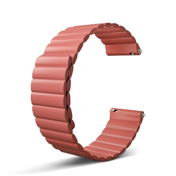 Magnetic Watch Band, Silicone Watch Strap 20mm 22mm Smartwatch Bands,