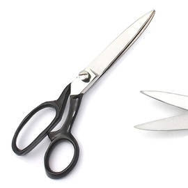 PRECISE CANADA: TAILOR SCISSORS 8" SEWING DRESSMAKING UPHOLSTERY FABRIC CUTTING TAYLOR SHEAR BLACK COATED RINGS