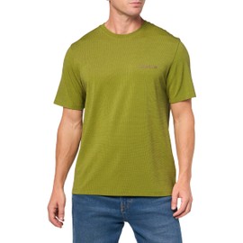 Timberland Men's Polartec Quick Dry Short Sleeve Tee, Guacamole-Grape Leaf, Small