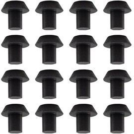 KWEOTUGO 16 Pack 413552 Rubber Grate Feet Kit Fits Bosch Thermador Stove Range Grates