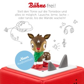 tonies Hearing Figures for Toniebox, Favourite Children's Songs - Christmas Songs 2, Children's Songs from 3 Years, Playing Time Approx. 55 Minutes