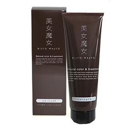 [Hair and Scalp Friendly Dyes His Hair.] Beauty Witch Gray For heakara-tori-tomento kara-bita-syokora