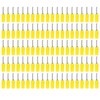 100Pcs Banana Plug Male Nickel Plated Brass Pin Straight for