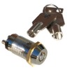 Seco-Larm Enforcer SPST Tubular Key Lock, Key #1304 (SS-095-1H4)