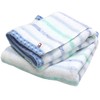 Imabari Towel, Certified, Hiorie Border Jacquard Lilic, Set of 2,