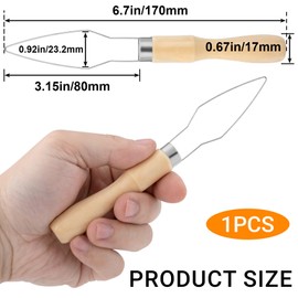 YALOJE Button Hook for Seniors, Button Assist Device with Wood Handle, Button Helper Tool Fastener Aids for Elderly, One Hand Dressing - 1 Pack