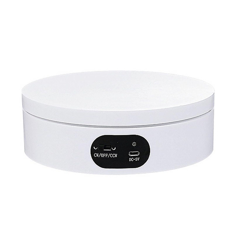 Alnicov 360 Degree Automatic Rotating Display Platform, Mute Motorized Rotating